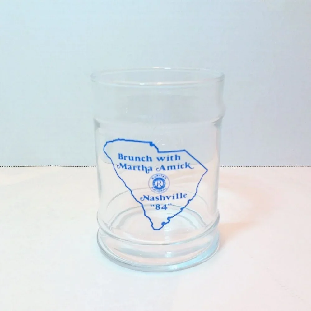 Ruritan National 1984 Nashville Convention Brunch Attendee Juice Glass-Civic